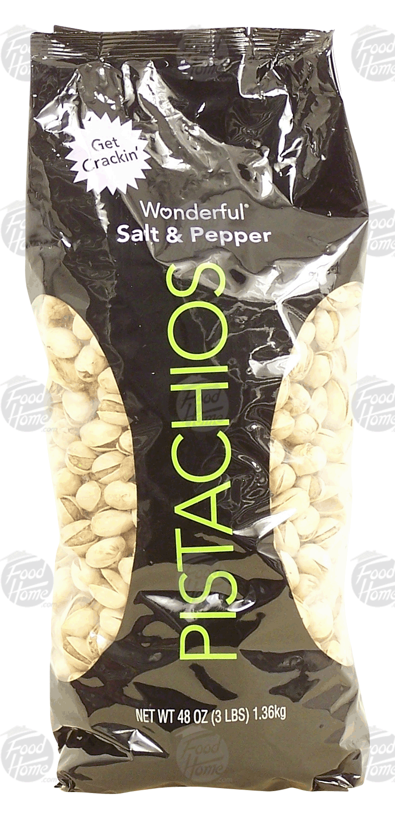 Wonderful  pistachios in shell, salt & pepper Full-Size Picture